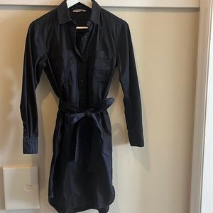 Everlane, size 0, black long sleeve casual dress